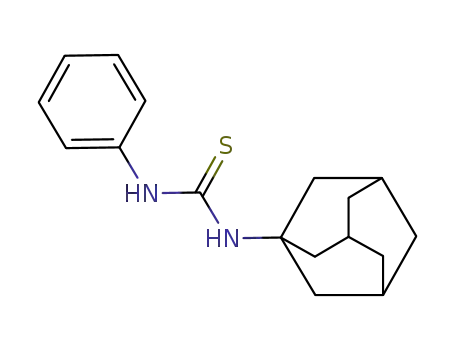 Molecular Structure of 25444-88-6 (1-(adamantane-2-yl)-3-phenylthiourea)