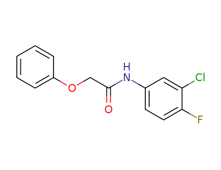 N-(3-chloro-4-fluorophenyl)-2-phenoxyacetamide