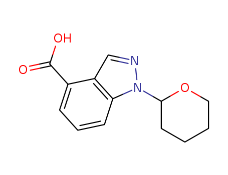 1-(tetrahydro-2H-pyran-2-yl)-1H-indazole-4-carboxylic acid