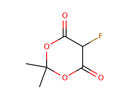 1,3-DIOXANE-4,6-DIONE,5-FLUORO-2,2-DIMETHYL-CAS