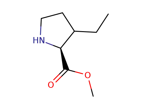 D-프롤린, 3-에틸-, 메틸 에스테르, (3R)-rel-(9CI)