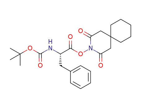 2,4-dioxo-3-azaspiro[5.5]undecan-3-yl (tert-butoxycarbonyl)-L-phenylalaninate