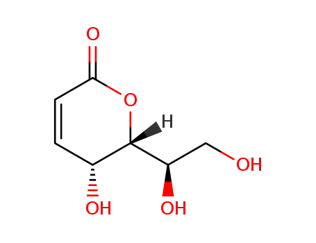 2,3-dideoxy-D-arabino-hept-2-eno-1,5-lactone