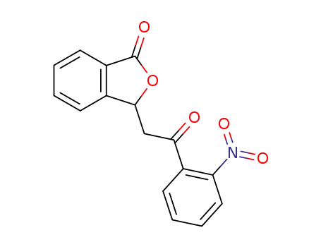 3-<2-(2-nitrophenyl)-2-oxoethyl>isobenzofuran-1(3H)-one