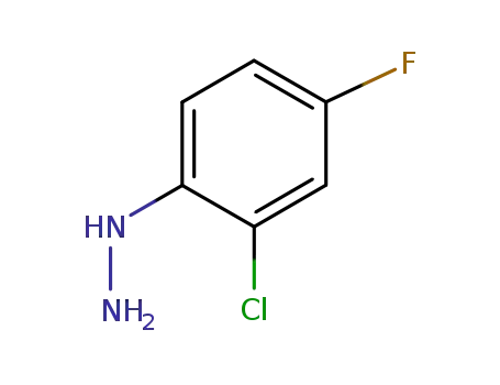 히드라진, (2-클로로-4-플루오로페닐)-(9CI)