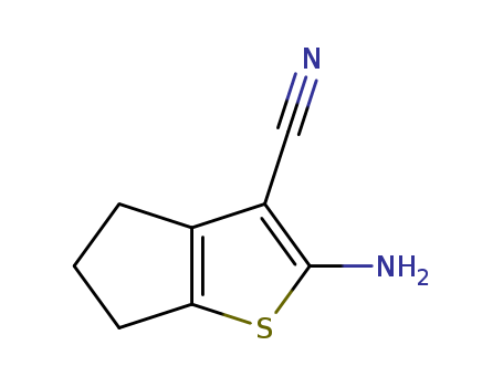 2-Amino-5,6-dihydro-4H-cyclopenta[b]thiophene-3-carbonitrile 70291-62-2