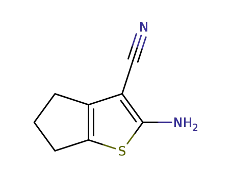 2-아미노-5,6-디하이드로-4H-사이클로펜타[B]티오펜-3-카보니트릴