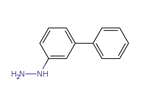 Molecular Structure of 39785-68-7 (BIPHENYL-3-YL-HYDRAZINE)