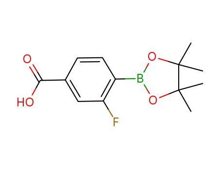 4-Carboxy-2-fluorophenylboronic acid,pinacol ester
