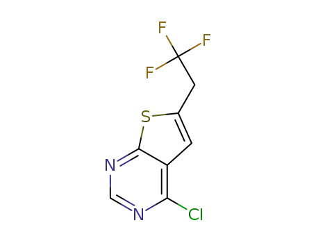 4-chloro-6-(2,2,2-trifluoroethyl)-Thieno[2,3-d]pyrimidine
