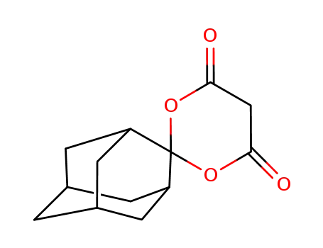Molecular Structure of 455329-56-3 ((1r,3r,5r,7r)-spiro-[adamantane-2,2′-[1,3]dioxane]-4′,6′-dione)