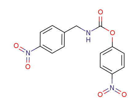 Molecular Structure of 1093737-02-0 (4-nitrophenyl N-(4-nitrobenzyl)carbamate)