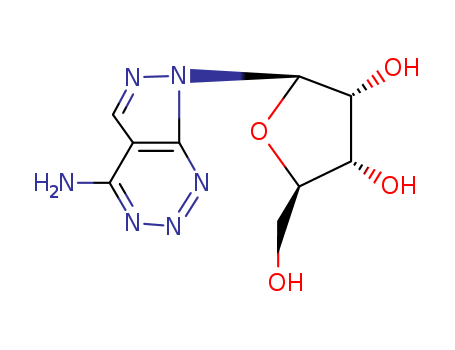 7H-Pyrazolo[3,4-d]-1,2,3-triazin-4-amine,7-b-D-ribofuranosyl-
