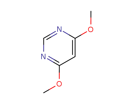 Molecular Structure of 5270-94-0 (4,6-Dimethoxypyrimidine)