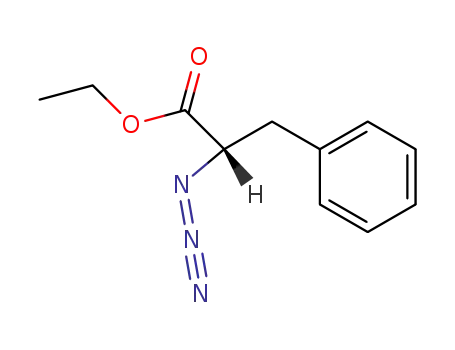 Molecular Structure of 79410-46-1 (Ethyl (S)-2-azido-3-phenylpropionate)