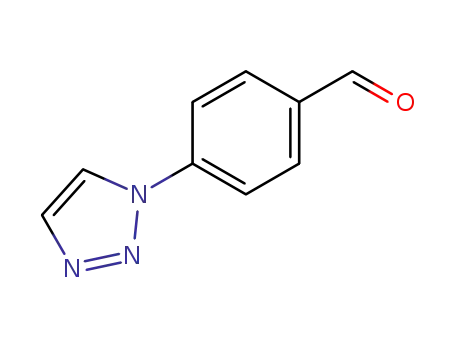 Molecular Structure of 41498-10-6 (4-[1,2,3]TRIAZOL-1-YL-BENZALDEHYDE)