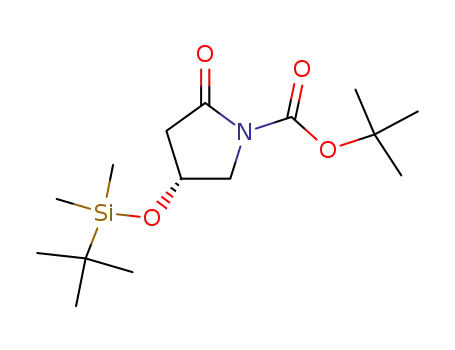 tert-butyl (R)-4-((tert-butyldimethylsilyl)oxy)-2-oxopyrrolidine-1-carboxylate