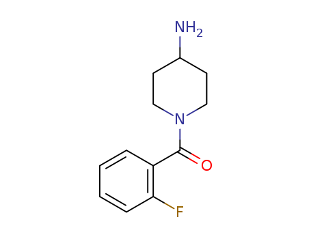(4-Aminopiperidin-1-yl)-(2-fluorophenyl)methanone