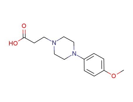 3-[4-(4-METHOXY-PHENYL)-PIPERAZIN-1-YL]-PROPIONIC ACID