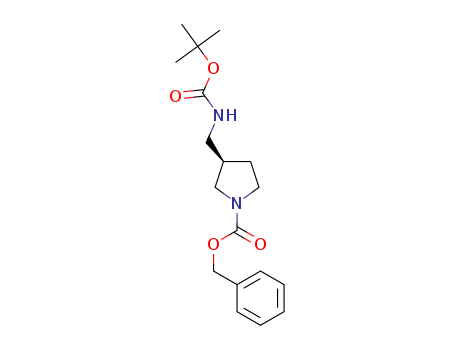 R-1-CBZ-3-(BOC-AMINOMETHYL)-PYRROLIDINE