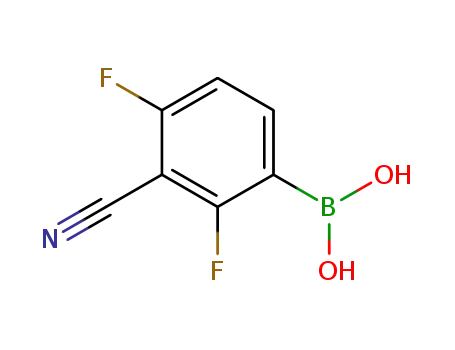 2,4-디플루오로-3-시아노페닐보론산