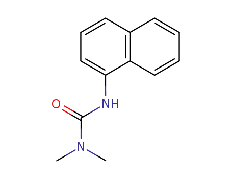 Molecular Structure of 51062-10-3 (1,1-dimethyl-3-naphthalen-1-ylurea)