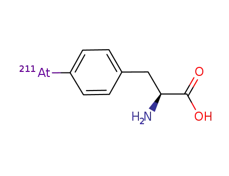 Molecular Structure of 73538-17-7 (4-[<sup>211</sup>At]astato-L-phenylalanine)