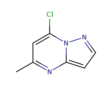 Pyrazolo[1,5-a]pyrimidine,7-chloro-5-methyl-