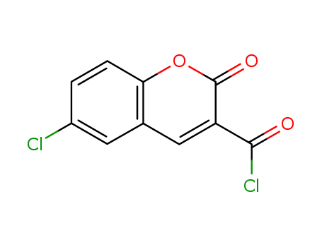6-chloro-2-oxo-2H-chromene-3-carbonyl chloride