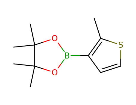 1,3,2-Dioxaborolane,4,4,5,5-tetramethyl-2-(2-methyl-3-thienyl)-