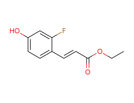 2-Propenoic Acid, 3-(2-Fluoro-4-Hydroxyphenyl)-, Ethyl Ester, (2E)
