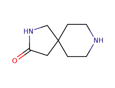 Molecular Structure of 561314-57-6 (2,8-Diazaspiro[4.5]decan-3-one)