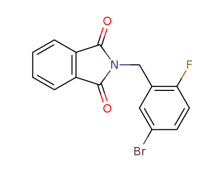 1H-Isoindole-1,3(2H)-dione,2-[(5-bromo-2-fluorophenyl)methyl]-