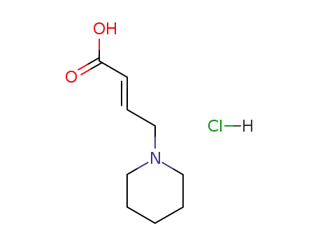 (2E)-4-(1-피페리디닐]-2-부텐산 염산염