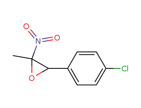 Molecular Structure of 142528-63-0 (3-(4-chlorophenyl)-2-methyl-2-nitrooxirane)