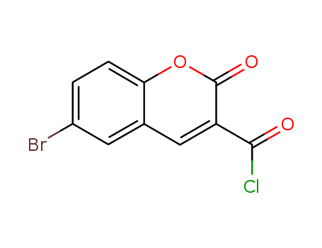 2H-1-Benzopyran-3-carbonyl chloride, 6-bromo-2-oxo-