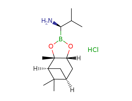 (3aS,4S,6S,7aR)-Hexahydro-3a,5,5-trimethyl-alpha-[(1R)-1-methylethyl]-4,6-methano-1,3,2-benzodioxaborole-2-methanamine hydrochloride
