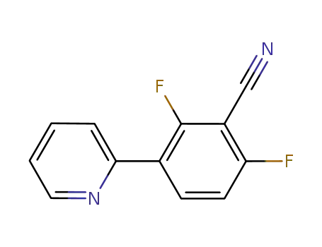 2,6-Difluoro-3-(2-pyridnyl)-benzonitrile