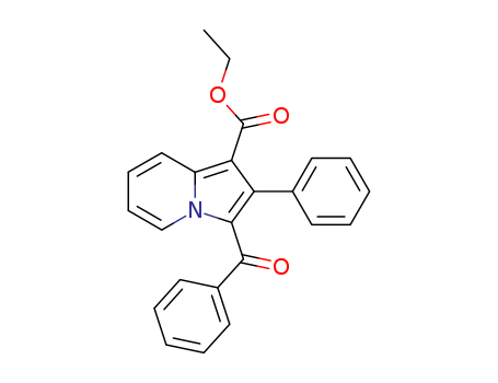 Ethyl 3-benzoyl-2-phenyl-1-indolizinecarboxylate