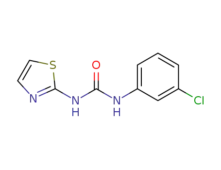 Urea,N-(3-chlorophenyl)-N'-2-thiazolyl-