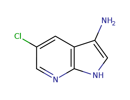 1H-Pyrrolo[2,3-b]pyridin-3-amine, 5-chloro-