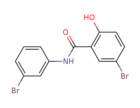 Benzamide,5-bromo-N-(3-bromophenyl)-2-hydroxy- cas  24568-50-1