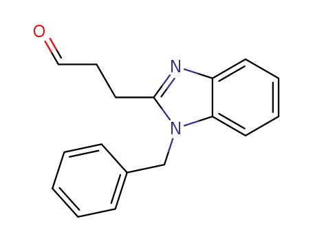 3-(1-benzyl-1H-benzo[d]imidazol-2-yl)propanal