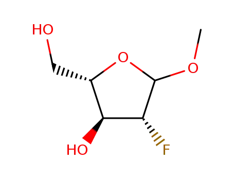 Methyl 2-deoxy-2-fluoro-L-arabinofuranoside