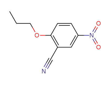 Molecular Structure of 82245-67-8 (5-nitro-2-propoxybenzonitrile)