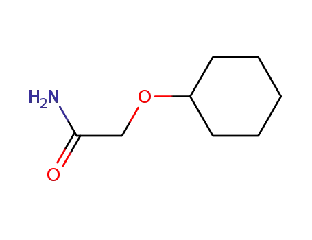 Molecular Structure of 98552-43-3 (2-(Cyclohexyloxy)acetaMide)