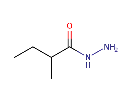 Molecular Structure of 70195-11-8 (2-methylbutanohydrazide(SALTDATA: FREE))