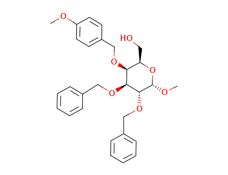 methyl 2,3-di-O-benzyl-4-O-(4-methoxybenzyl)-α-D-galactopyranoside