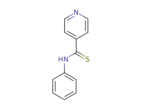 4-Pyridinecarbothioamide, N-phenyl-