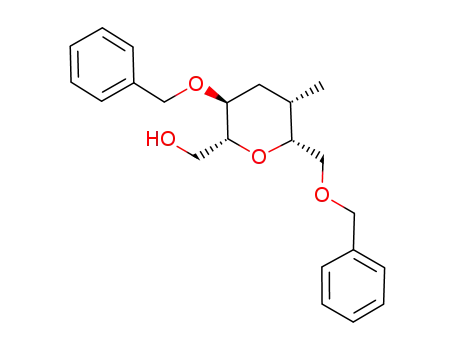 ((2R,3S,5S,6R)-3-(benzyloxy)-6-((benzyloxy)methyl)-5-methyltetrahydro-2H-pyran-2-yl)methanol